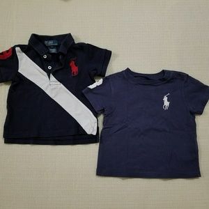 2 Polo Ralph Lauren boy shirts
